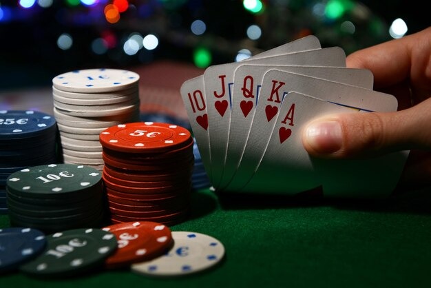 crown togel mobile app interface showing live blackjack table and account menu